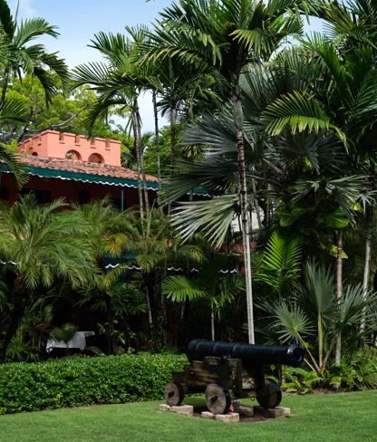 The historic fort at Old Fort Bay Club